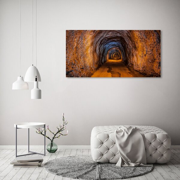 Foto obraz skleněný horizontální Podzemní tunel osh-85458892