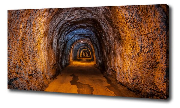 Foto obraz na plátně Podzemní tunel oc-85458892