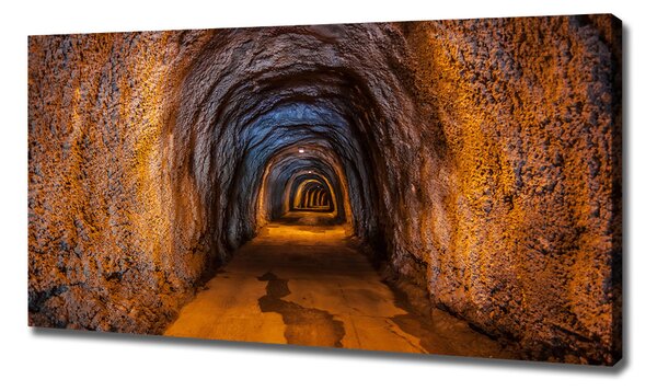 Foto obraz na plátně Podzemní tunel oc-85458892