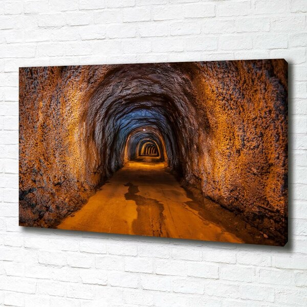 Foto obraz na plátně Podzemní tunel oc-85458892