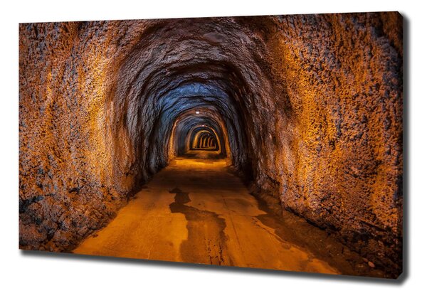 Foto obraz na plátně Podzemní tunel oc-85458892