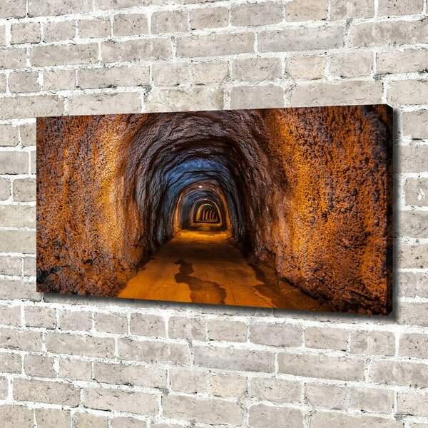 Foto obraz na plátně Podzemní tunel oc-85458892