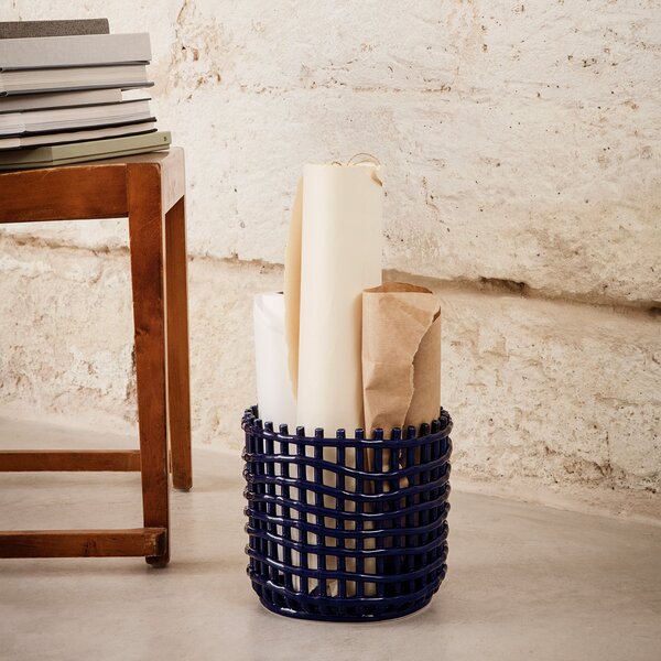 Ferm Living designové úložné koše Ceramic Basket L