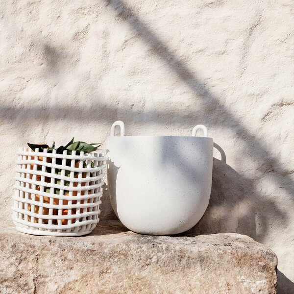 Ferm Living designové úložné koše Ceramic Basket L