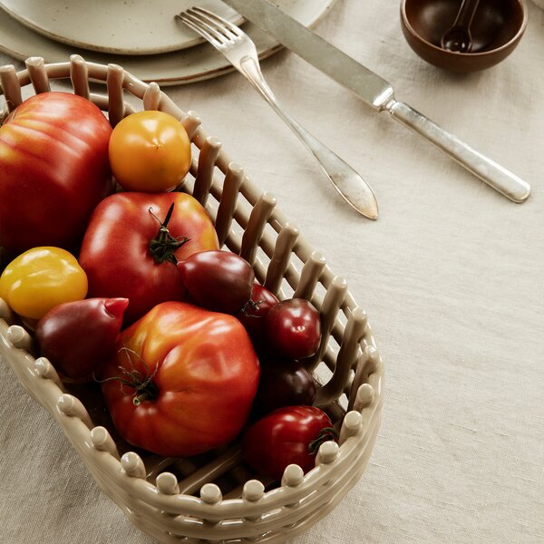 Ferm Living designové úložné koše Ceramic Basket Oval