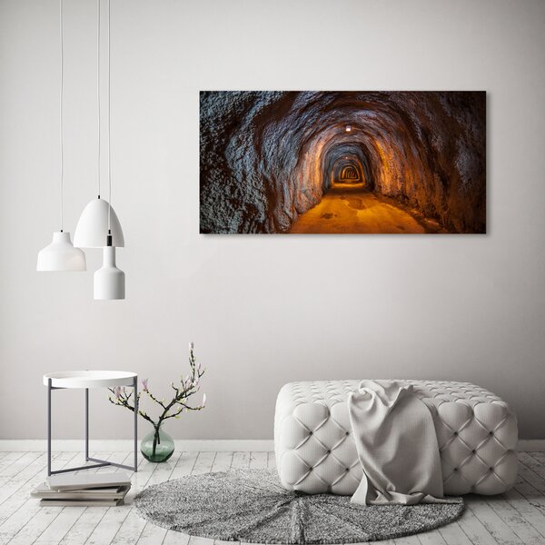 Foto obraz na plátně Podzemní tunel oc-85978893