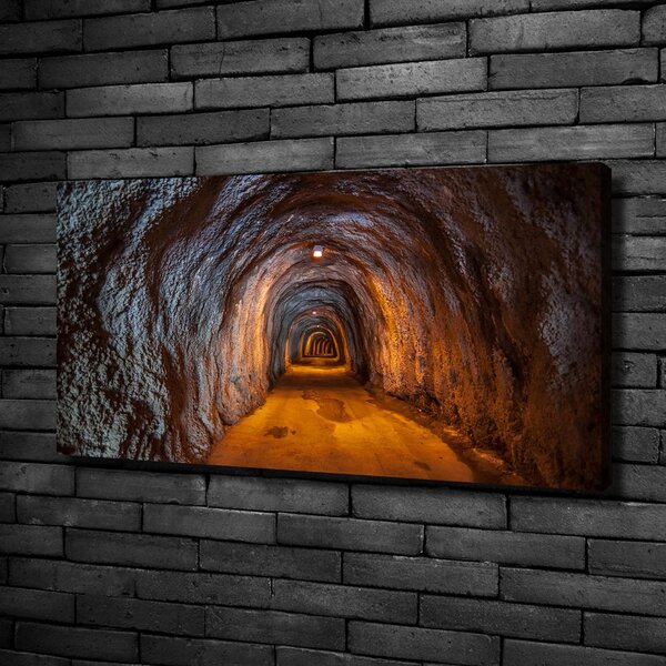Foto obraz na plátně Podzemní tunel oc-85978893