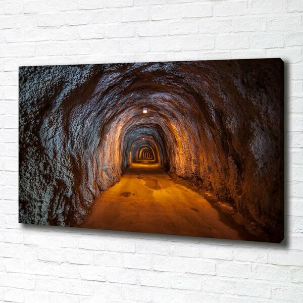 Foto obraz na plátně Podzemní tunel oc-85978893