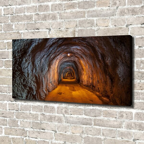 Foto obraz na plátně Podzemní tunel oc-85978893