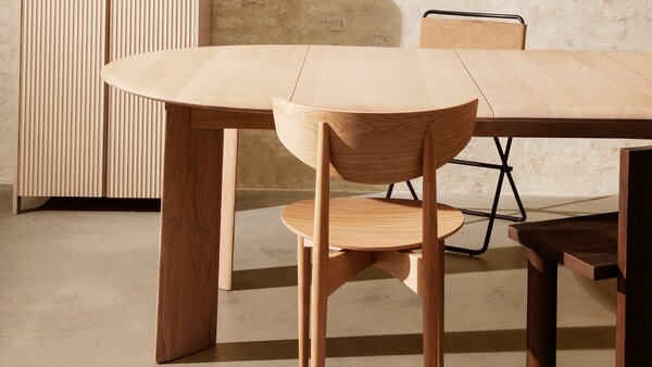 Ferm Living designové židle Herman Dining Chair Wood