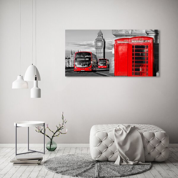 Foto obraz canvas Červené autobusy oc-86269238