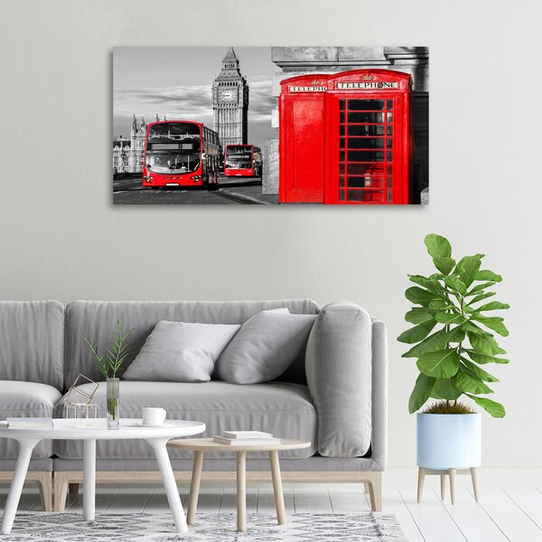 Foto obraz canvas Červené autobusy oc-86269238