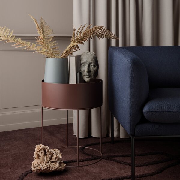 Ferm Living designové květináče boxy Plant Box Round