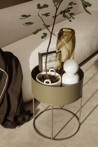 Ferm Living designové květináče boxy Plant Box Round
