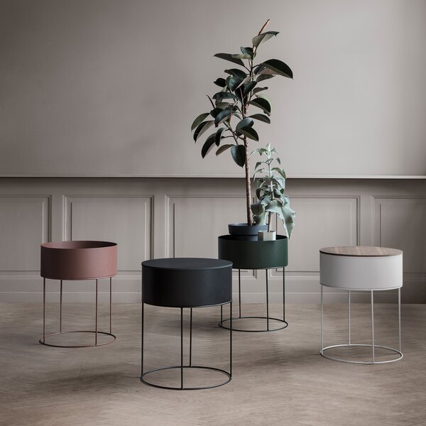 Ferm Living designové květináče boxy Plant Box Round