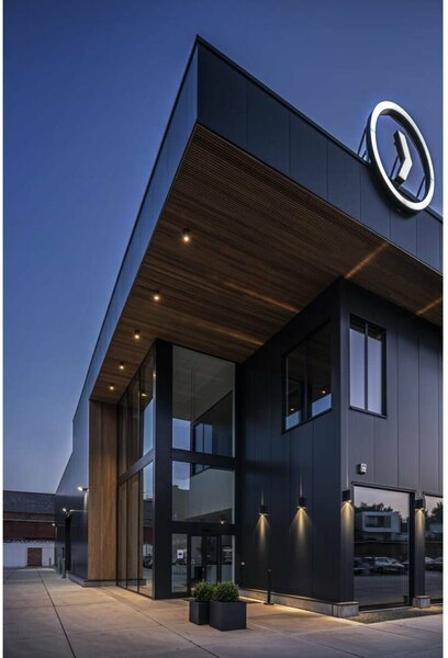 BIG WHITE SLV ENOLA ROUND L Outdoor, stropní LED svítidlo, antracitové, CCT 3000/4000K 1003442