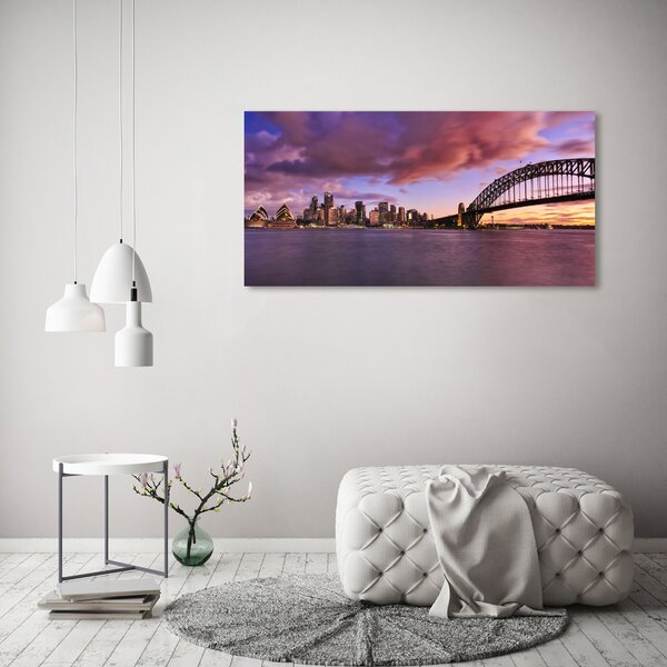 Fotoobraz na skle Most Sidney osh-86410877