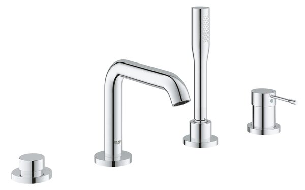 GROHE Essence - Páková vanová čtyřotvorová kombinace, Chrom 25251001