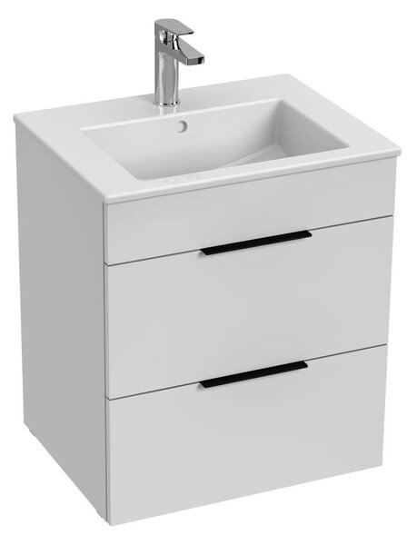 JIKA H4536121763001 - Koupelnová skříňka s umyvadlem CUBE 60,7x55 cm bílá