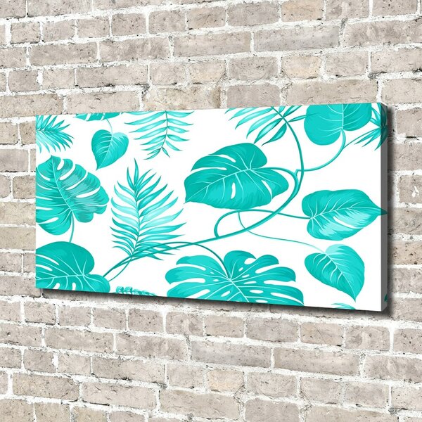 Foto obraz na plátně do obýváku Tropické listí oc-86630029