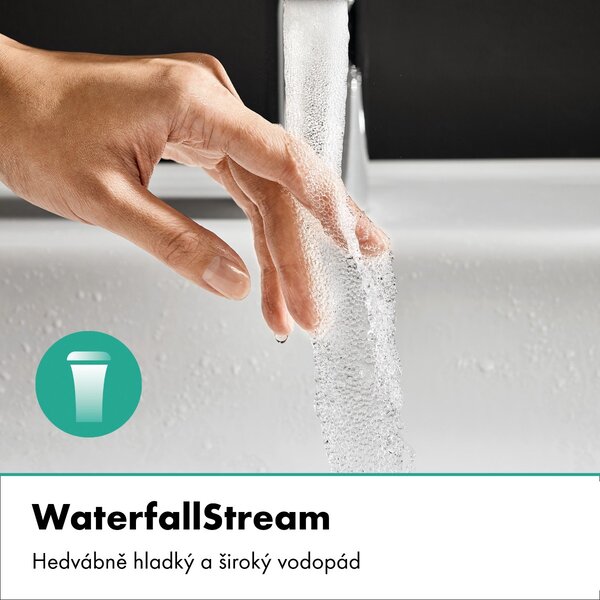 Hansgrohe Vivenis - Páková umyvadlová baterie s ruční sprchou Bidette a sprchovou hadicí 160 cm, chrom 75210000