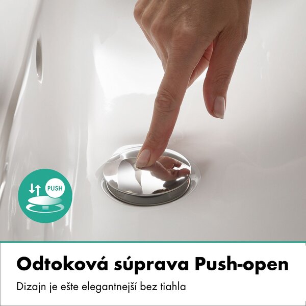 Hansgrohe Vivenis - Páková umyvadlová baterie s ruční sprchou Bidette a sprchovou hadicí 160 cm, chrom 75210000