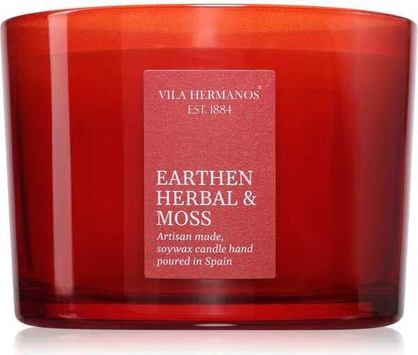 Vila Hermanos Earthen Herbal & Moss vonná svíčka 350 g