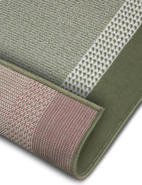 Hanse Home, Běhoun Basic 105487 Green, 80x200, zelená, chodba / předsíň