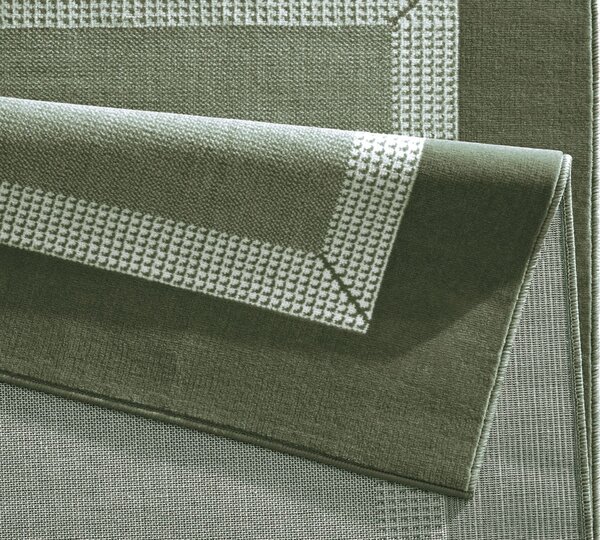 Hanse Home, Běhoun Basic 105487 Green, 80x200, zelená, chodba / předsíň