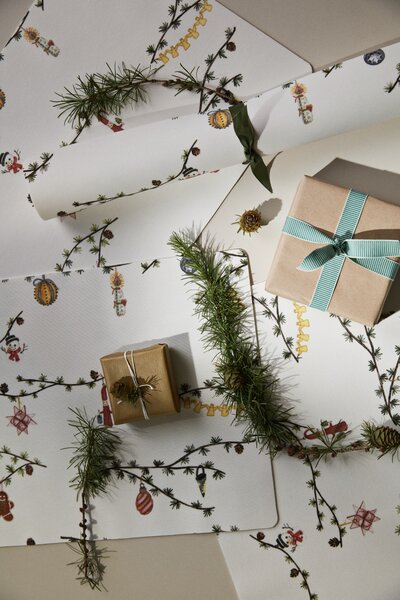 Kähler Design Vánoční prostírání Hammershøi Christmas - 2025 KD568