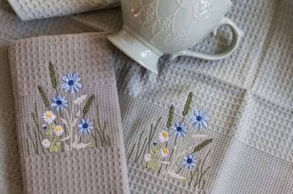 Polášek Textil Utěrka bavlna 2 ks - luční kvítí