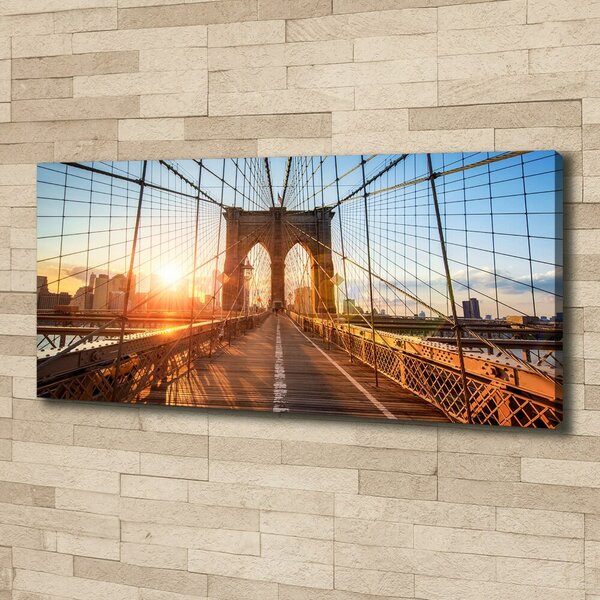 Foto obraz na plátně Brooklynský most oc-87335557