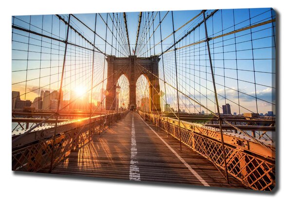 Foto obraz na plátně Brooklynský most oc-87335557