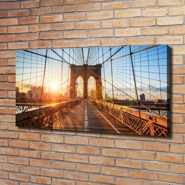 Foto obraz na plátně Brooklynský most oc-87335557