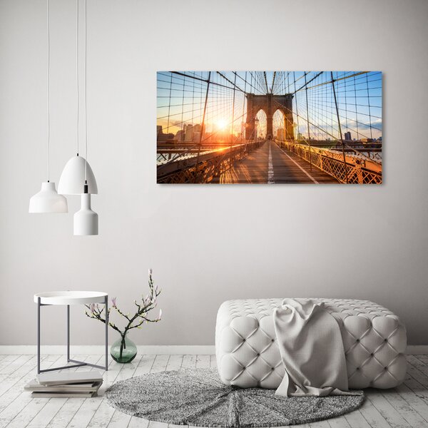 Foto obraz na plátně Brooklynský most oc-87335557