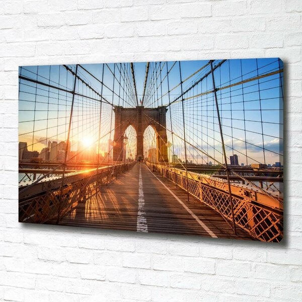Foto obraz na plátně Brooklynský most oc-87335557