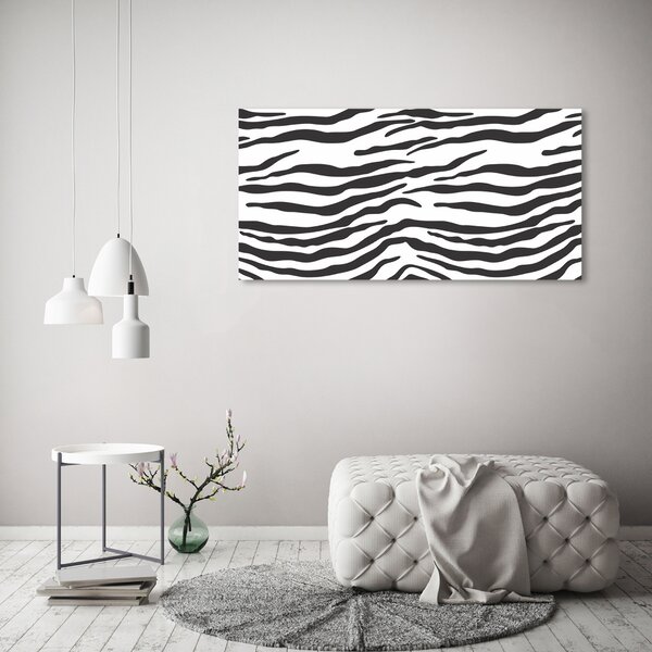 Foto obraz na plátně Zebra pozadí oc-87477290