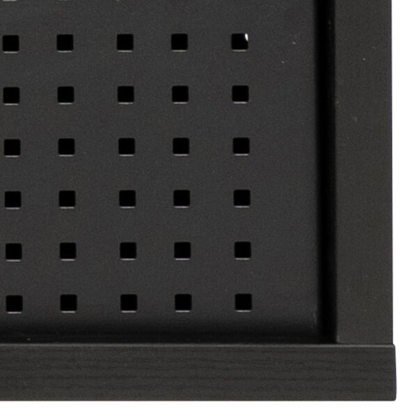 Černý TV stolek v dekoru jasanu 180x44,5 cm Angus – Actona