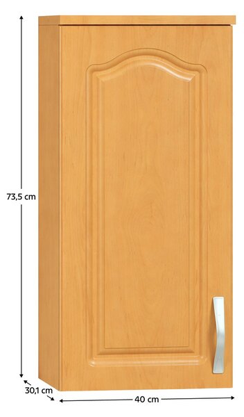 Horní kuchyňská skříňka Leite MDF klasik W40/L (L)