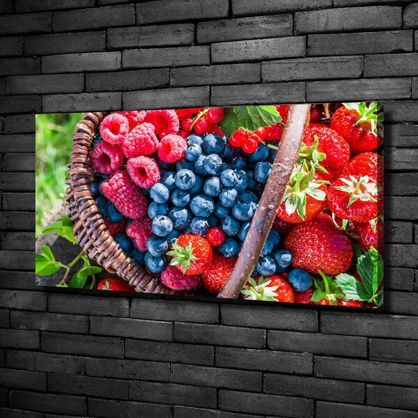 Foto obraz canvas Koš lesního ovoce oc-87709163