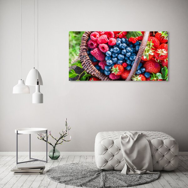 Foto obraz canvas Koš lesního ovoce oc-87709163