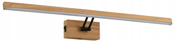 Nástěnné LED svítidlo imitace dřeva 60cm Reality Lester