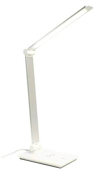 Stolní lampa Berger 1041-TL-11 bílá, stříbrná 11 W