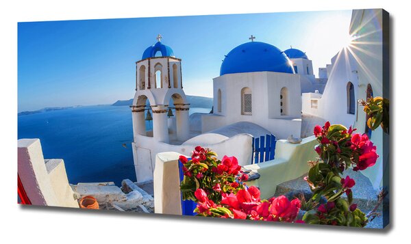 Foto obraz na plátně Santorini Řecko oc-87829826