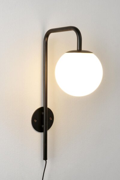 Nástěnná lampa Ro černá