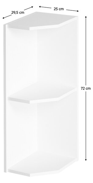 Horní kuchyňský regál G25PZ Aurellia (bílá)
