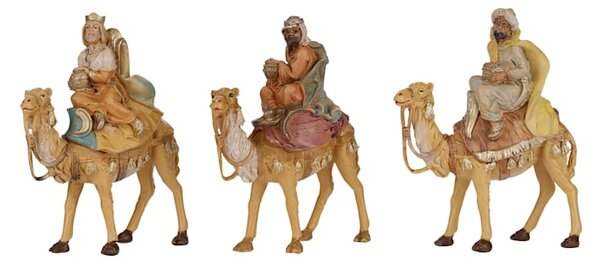 ELO Dekorační figurky "Tří králové", 3 ks, multicolor
