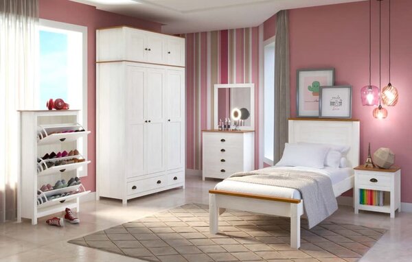 Postel Topaz 90x200 - masiv borovice