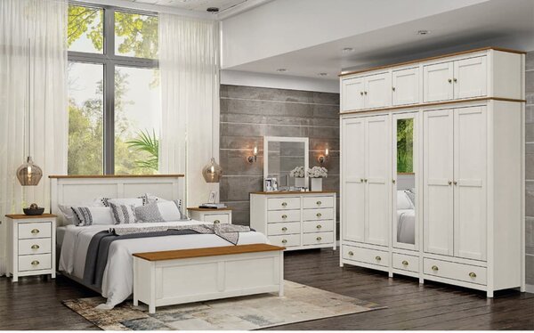 Postel Topaz 160x200 - masiv borovice