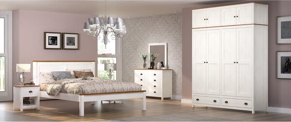 Postel Topaz 140x200 - masiv borovice